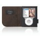 กระดาษลูกฟูก Housse portefeuille en cuir Belkin pour iPod nano - Noir/Chocolat